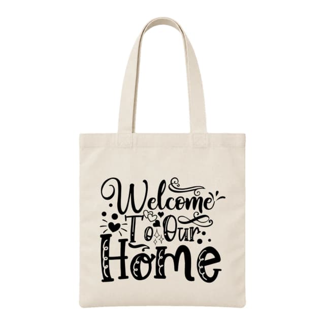 Tote bag — Welcome To Our Home