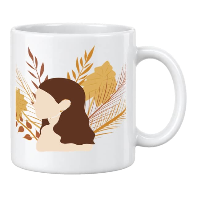 Mug — Portrait · Ligne douce
